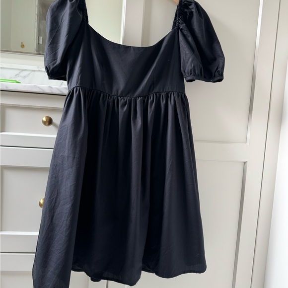 Ciao Lucia Dresses & Skirts - Ciao Lucia Black Puff Sleeve Kids Dress